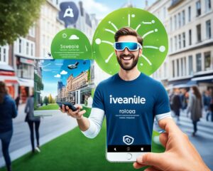 integração de RA em publicidade