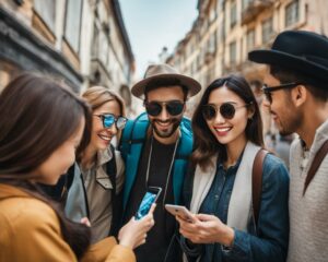 turismo e viagens em realidade aumentada