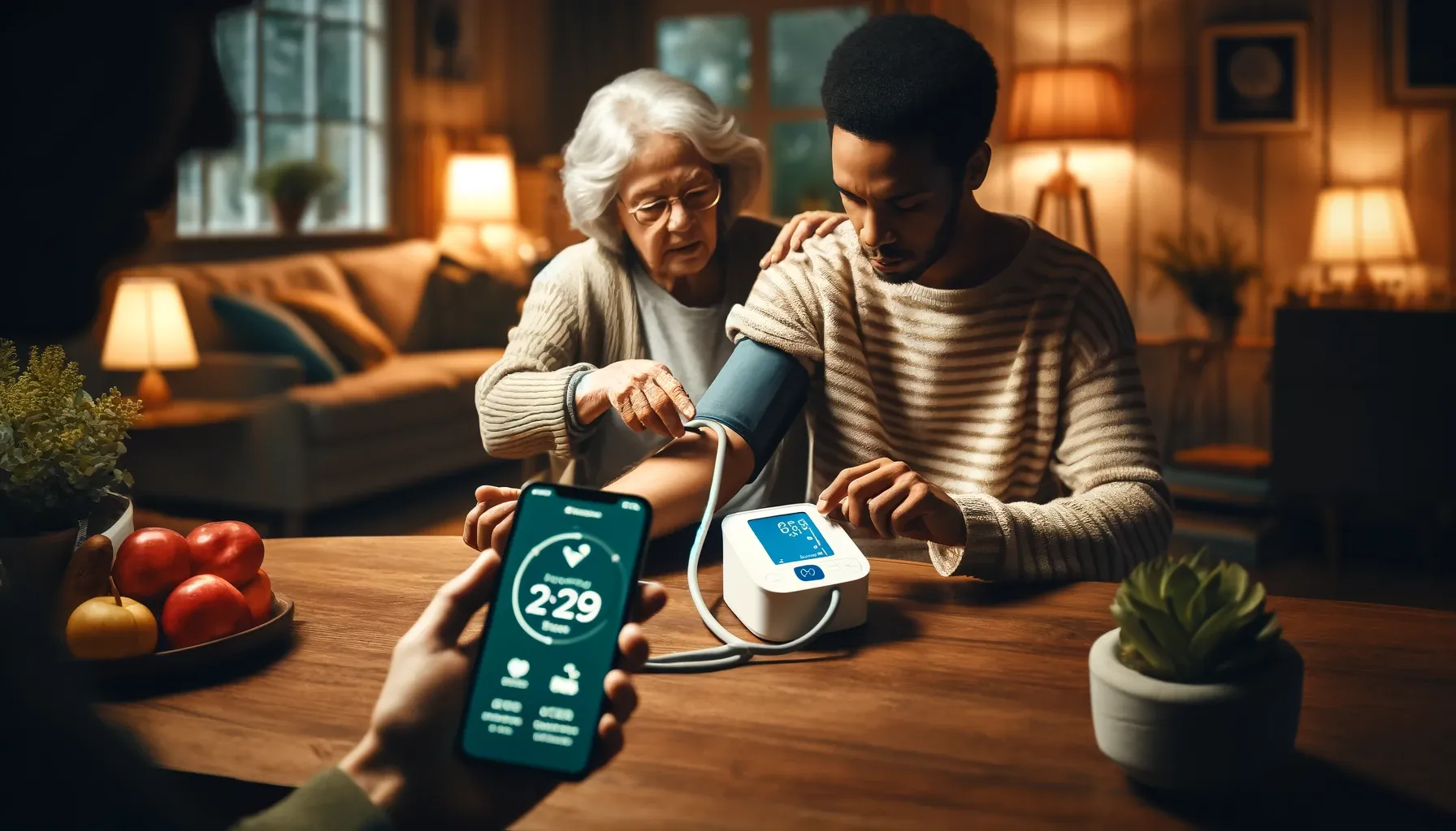 Blood Pressure para Famílias que Monitoram a Pressão Arterial