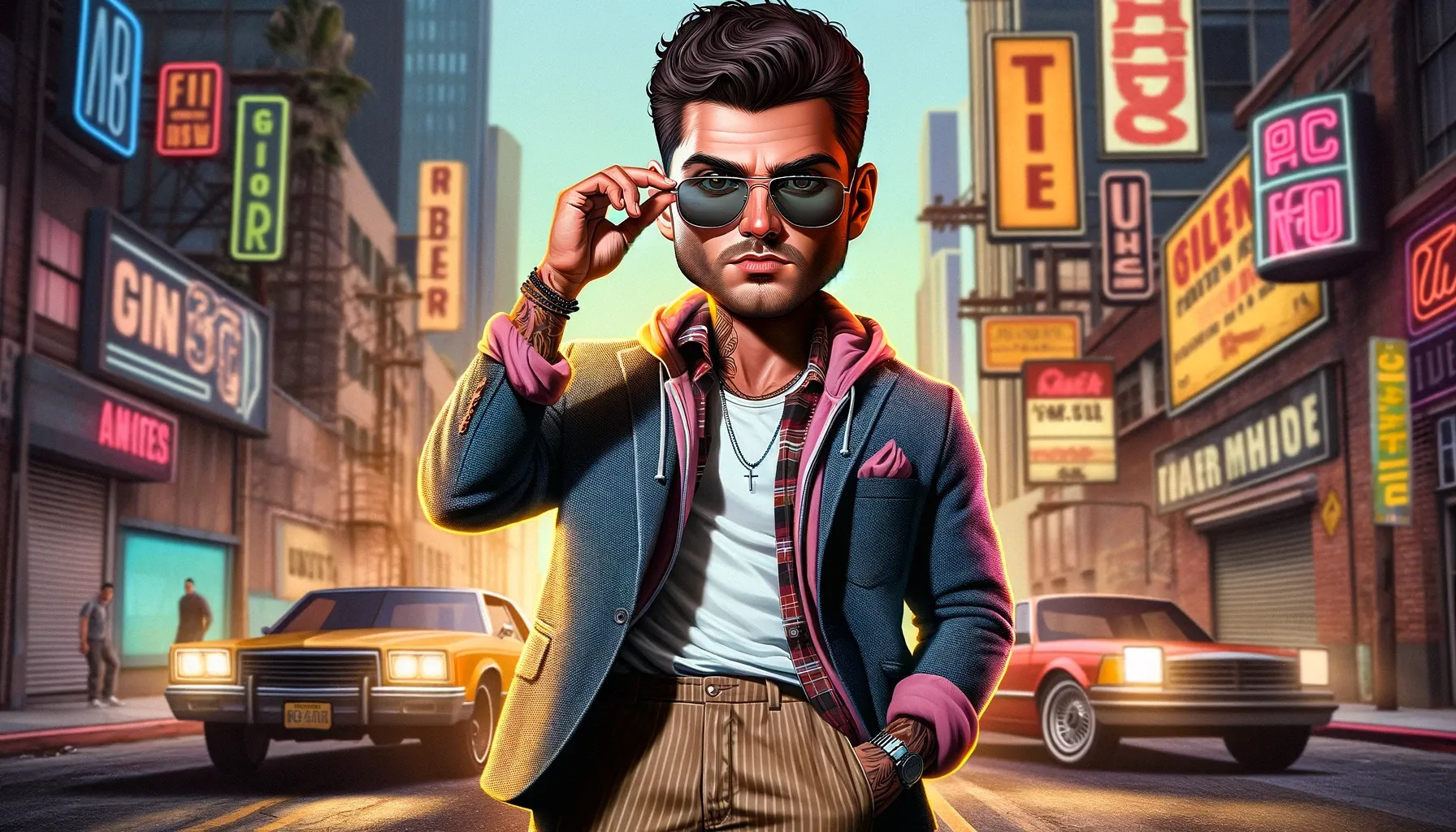 Transforme-se em um Personagem de GTA com Aplicativos