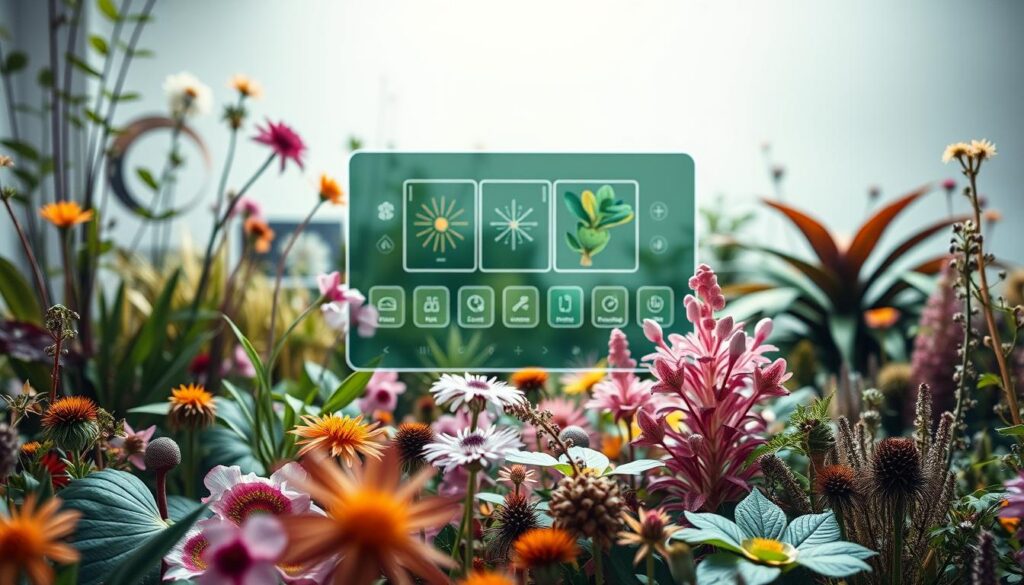 identificadores botânicos digitais