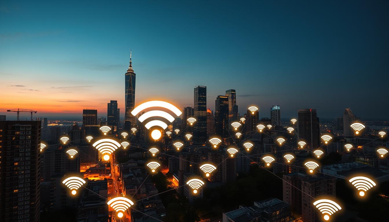 Crescimento de pontos de acesso gratuitos