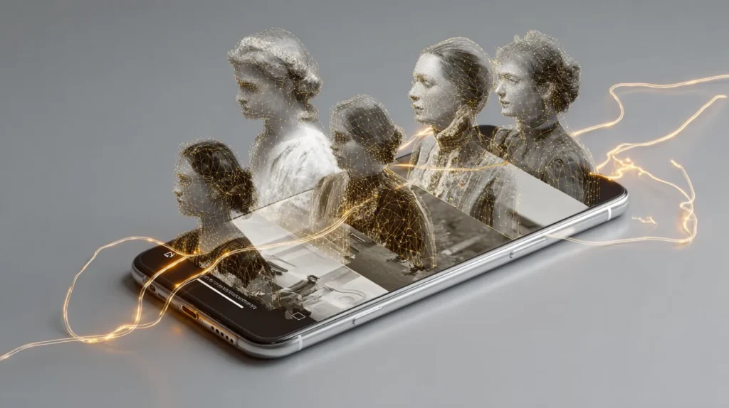 Funcionalidades do aplicativo de vidas passadas