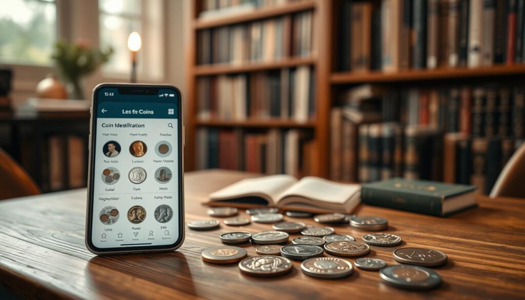 aplicativos identificação moedas coleção