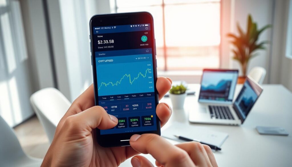 funcionalidades app criptomoedas