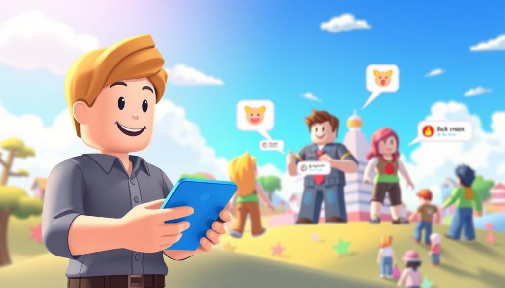 segurança no bate-papo roblox