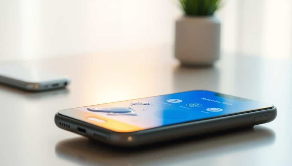 Aplicativo que remove Água e sujeiras do Celular