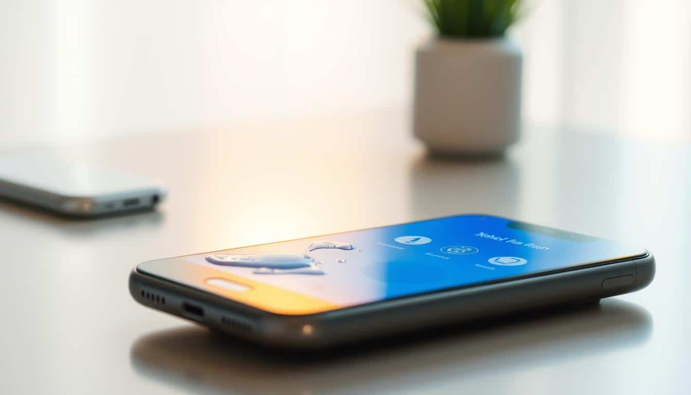 Aplicativo que remove Água e sujeiras do Celular