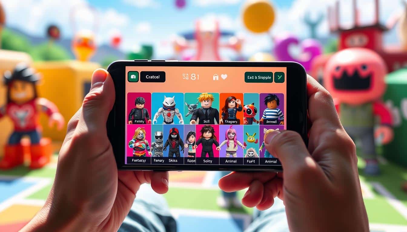 App de skin de Roblox