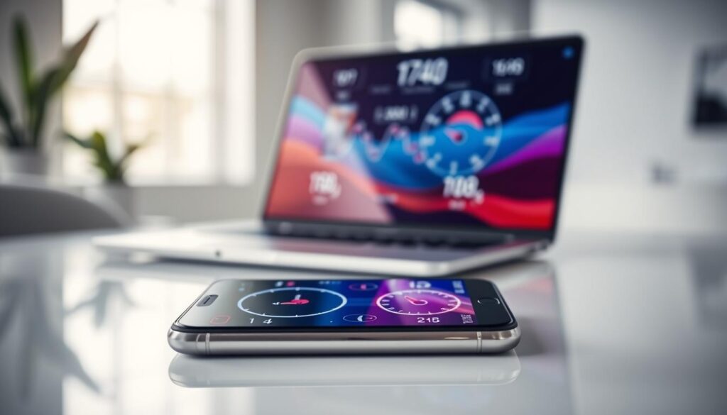 aplicativo de velocidade para iOS e Android