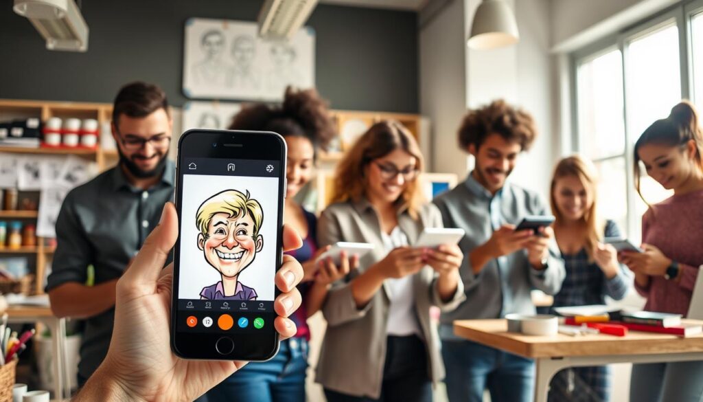 aplicativos gratuitos para criar caricaturas