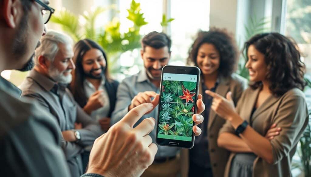 avaliações depoimentos usuários apps plantas
