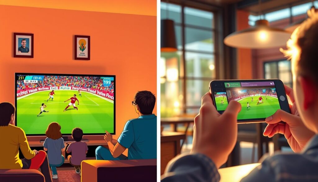 comparativo transmissão tv celular