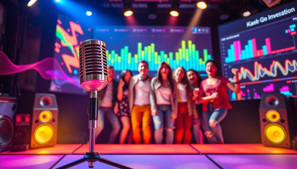 efeitos áudio karaokê