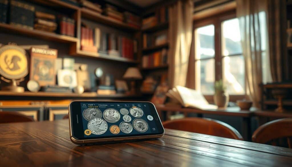 tecnologia de reconhecimento de imagem para moedas