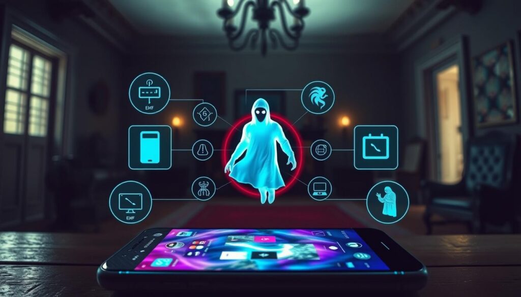 ferramentas app caça fantasmas