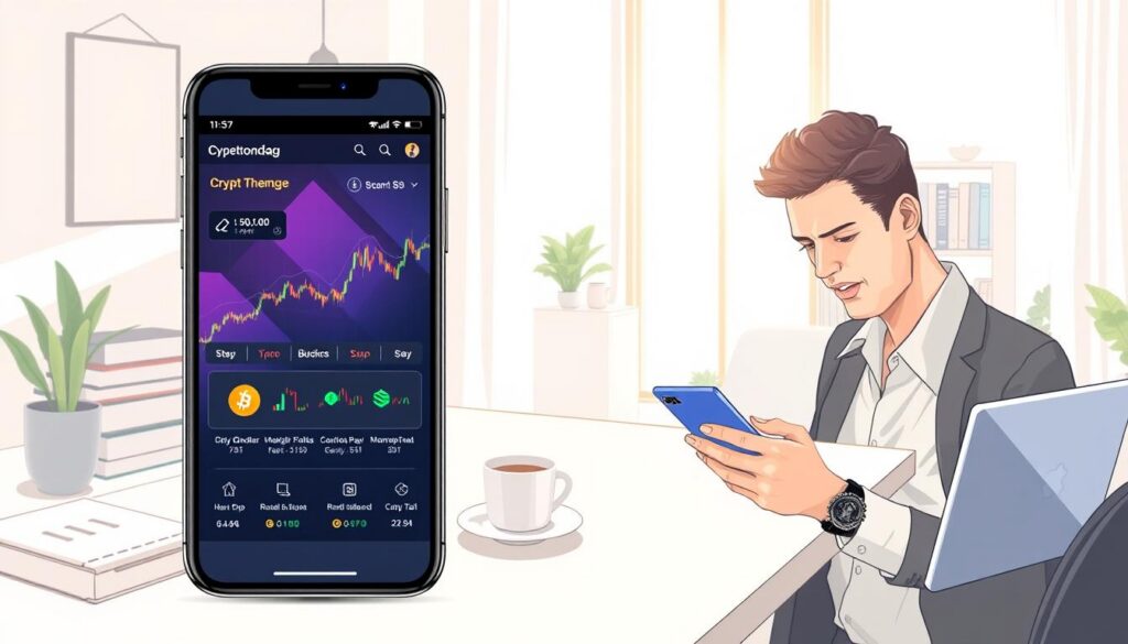 passo a passo baixar aplicativo criptomoedas