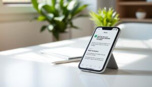recuperação no ambiente iOS