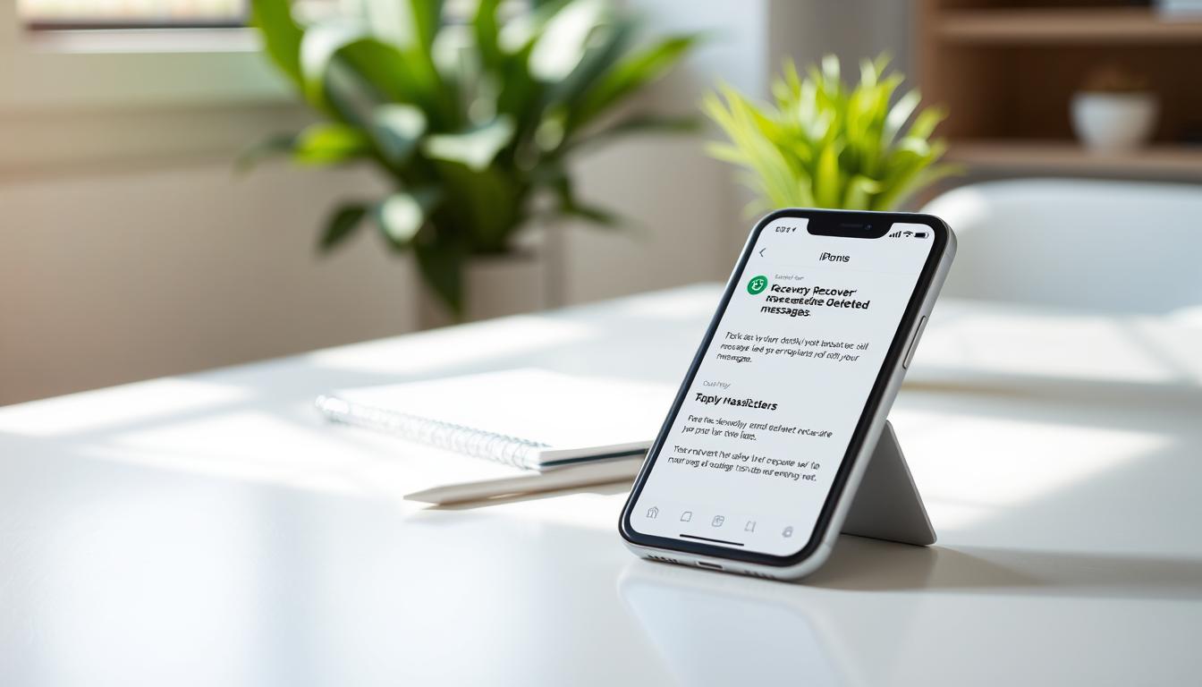 recuperação no ambiente iOS