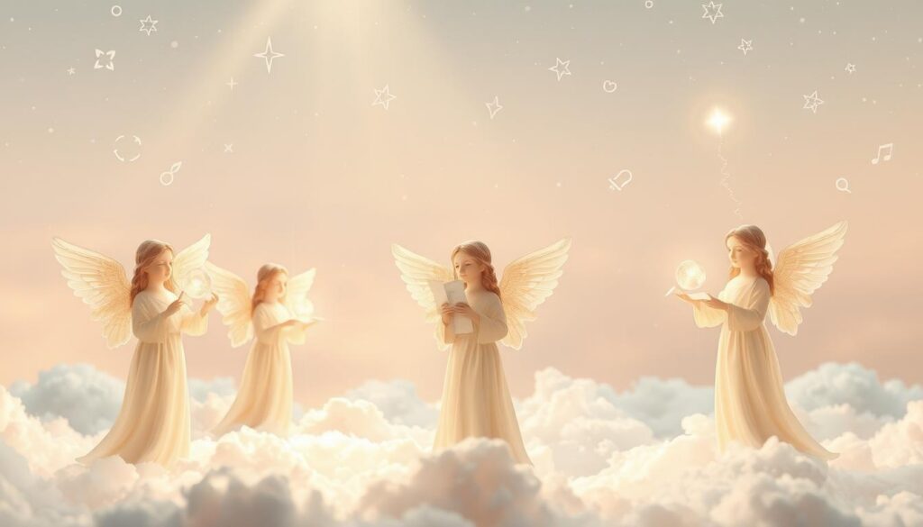 Anjos e mensagens espirituais