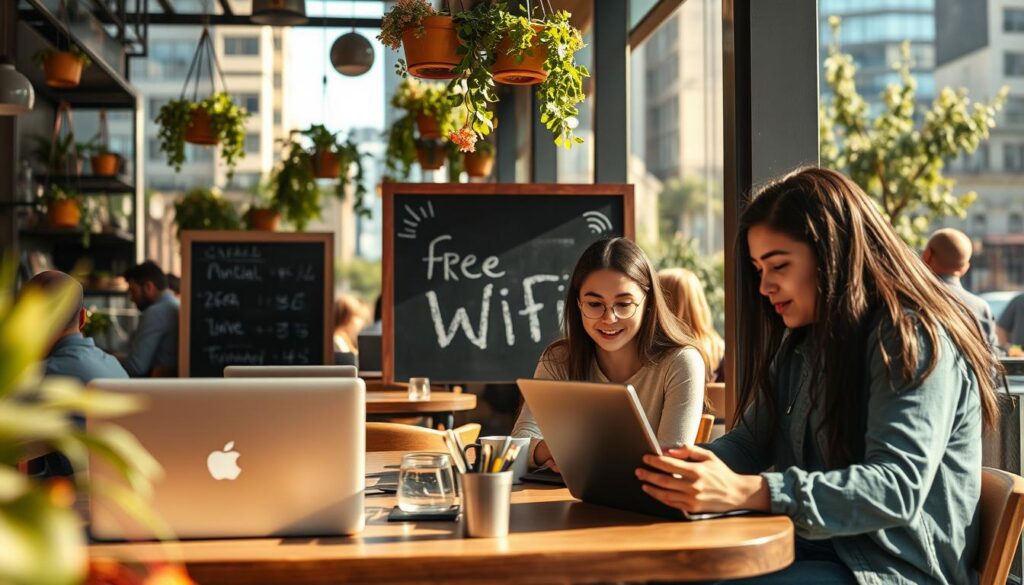 Encontre WiFi grátis perto de você