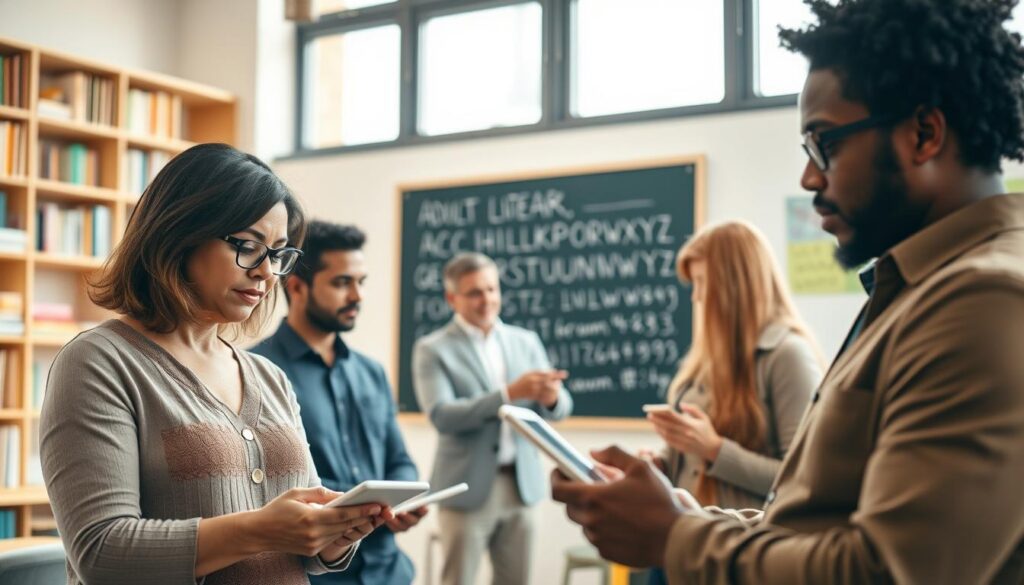 alfabetização adultos