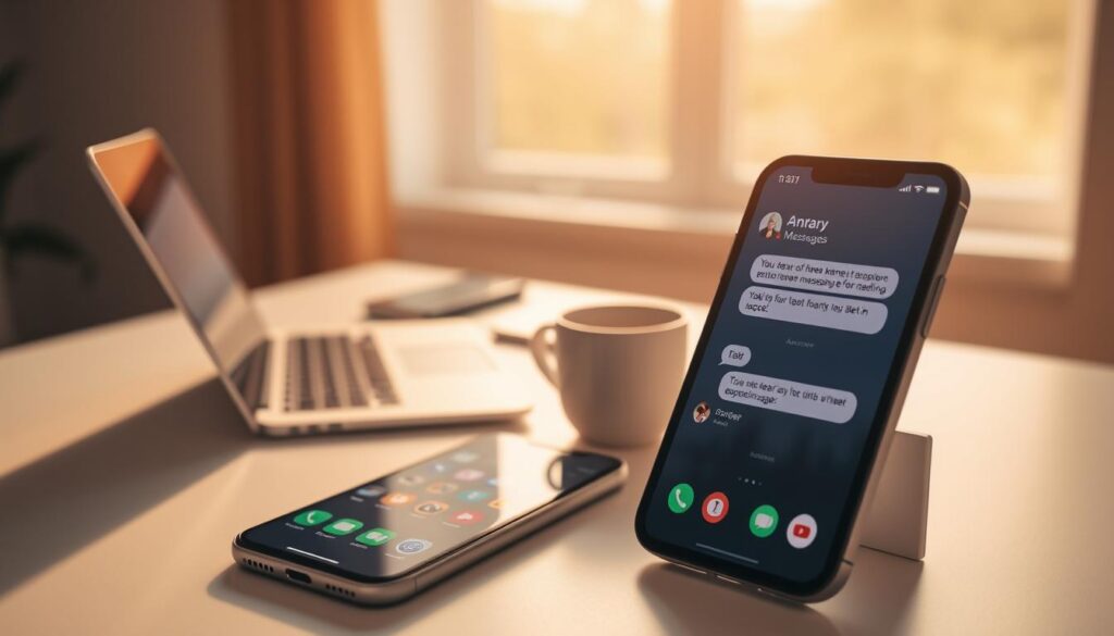 como funcionam aplicativos para visualizar mensagens