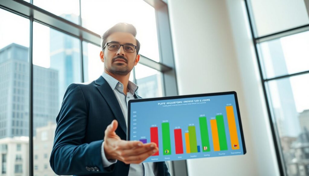 comparativo contratações empréstimos