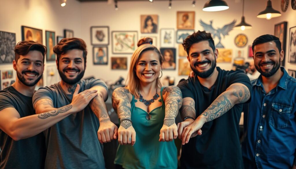 depoimentos de usuários de tatuagem