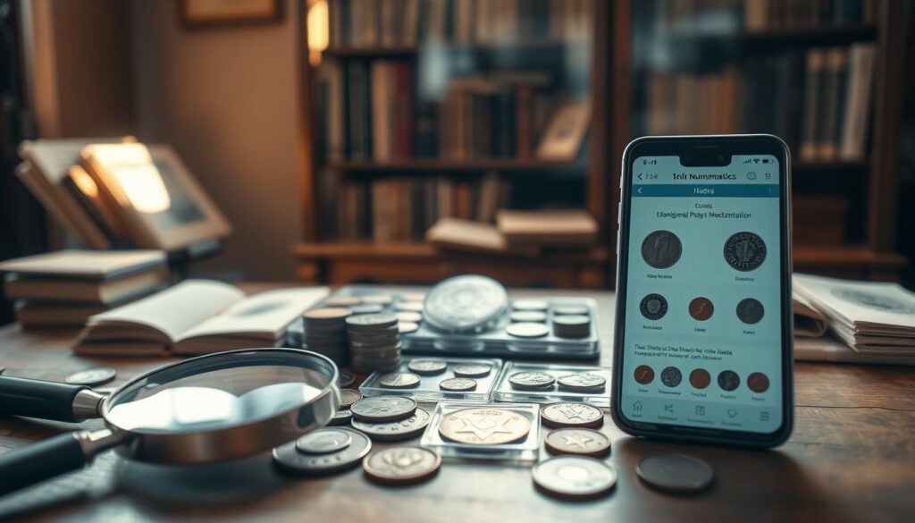 dicas organização coleção moedas