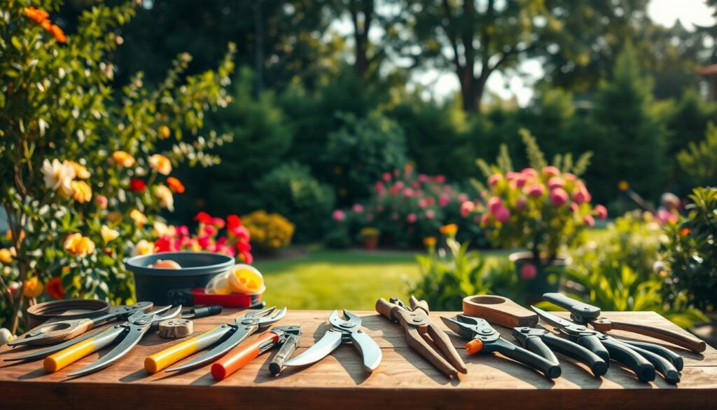 ferramentas poda jardim