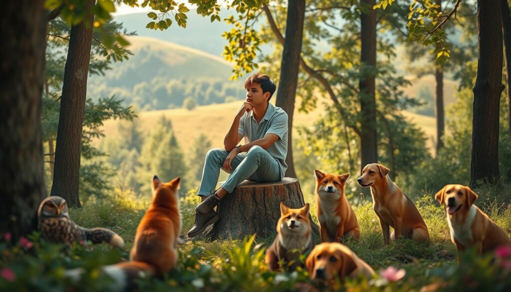 personalidade semelhanças animais