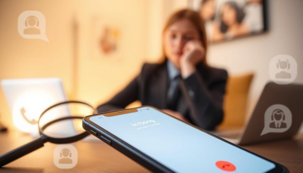 revelar identidade de chamadas ocultas