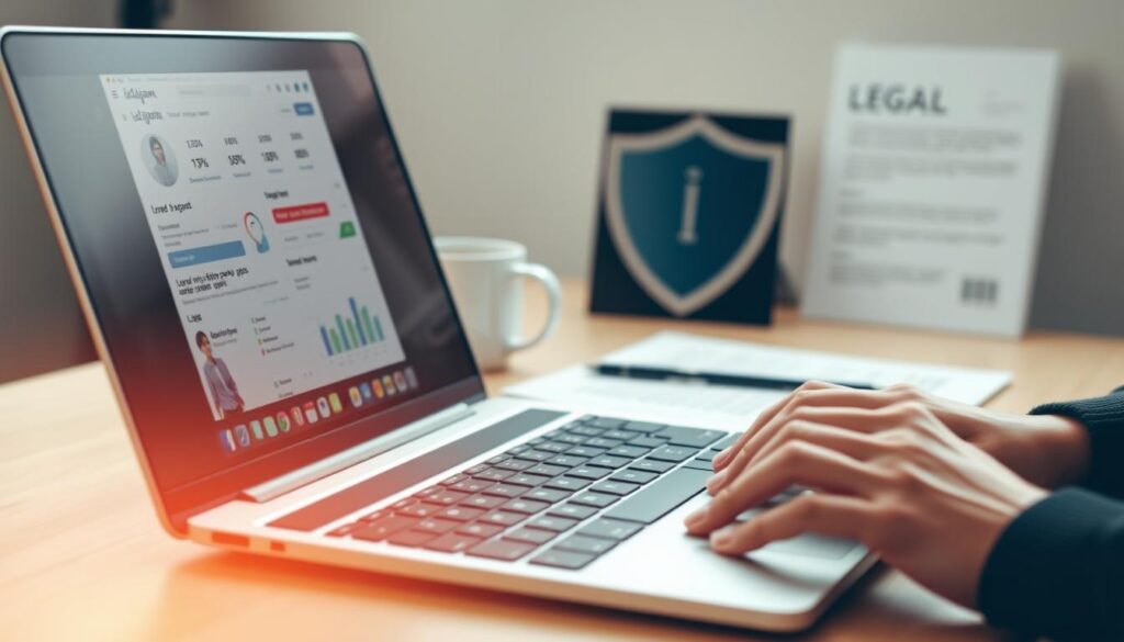 riscos legais aplicativos terceiros Instagram