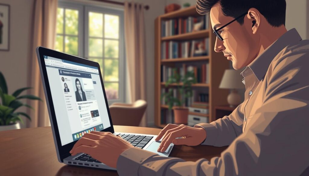 stalkers no Facebook