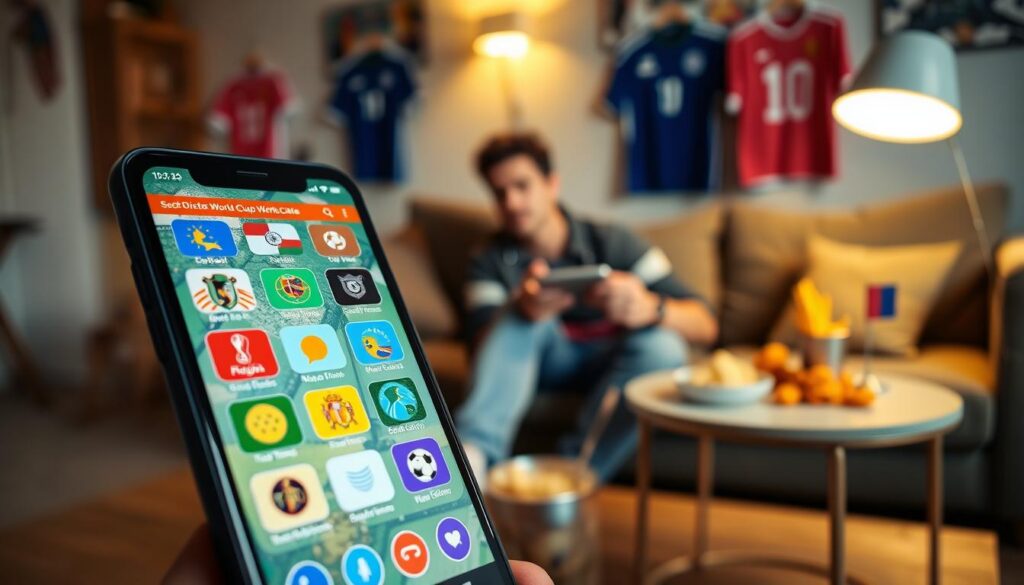 Aplicativos gratuitos para assistir jogos da Copa do Mundo grátis