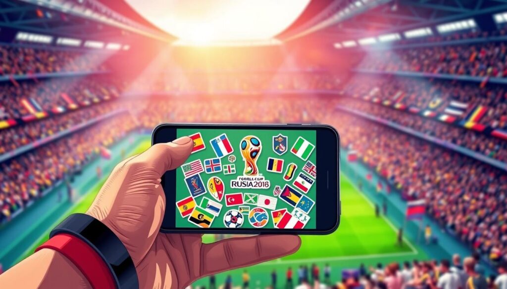 Apps para colecionar figurinhas na Copa do Mundo