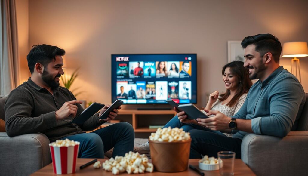 Navegando pelas principais plataformas de streaming Navegando pelas principais plataformas de streaming