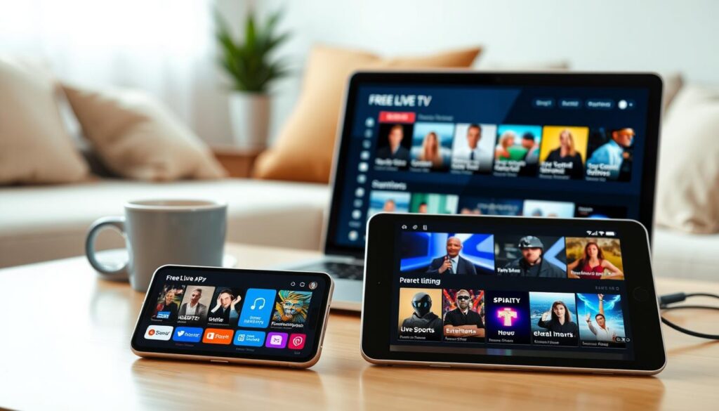 apps para assistir canais de TV ao vivo grátis