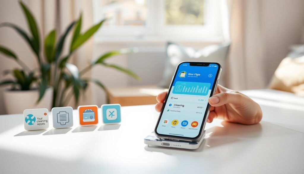 Aplicativos de limpeza para smartphone