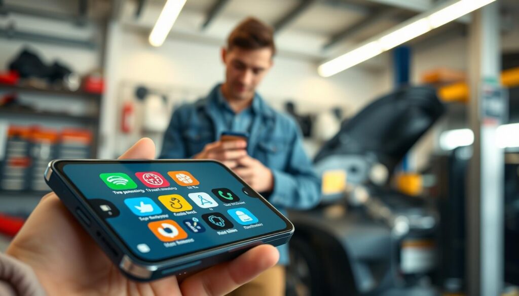 Aplicativos para diagnóstico de problemas no veículo