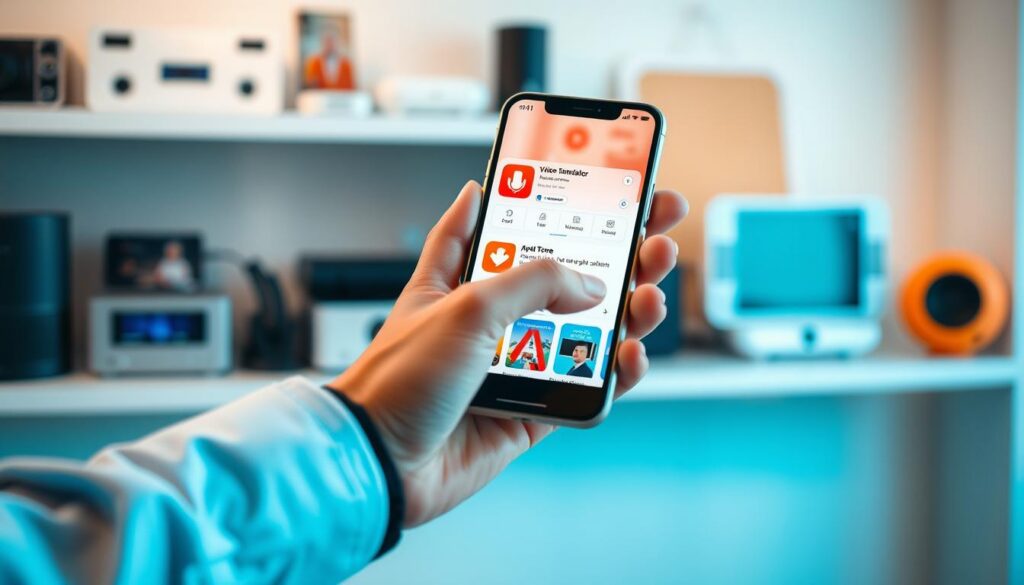 Como baixar tradutores de voz na App Store