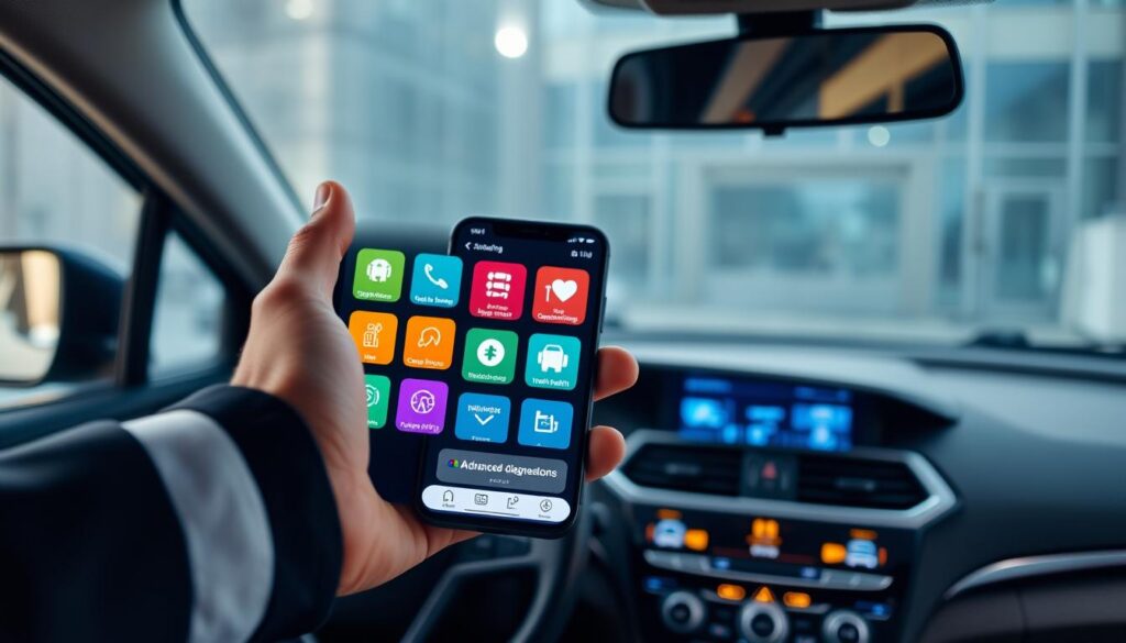 Recursos avançados do aplicativo InfoCar