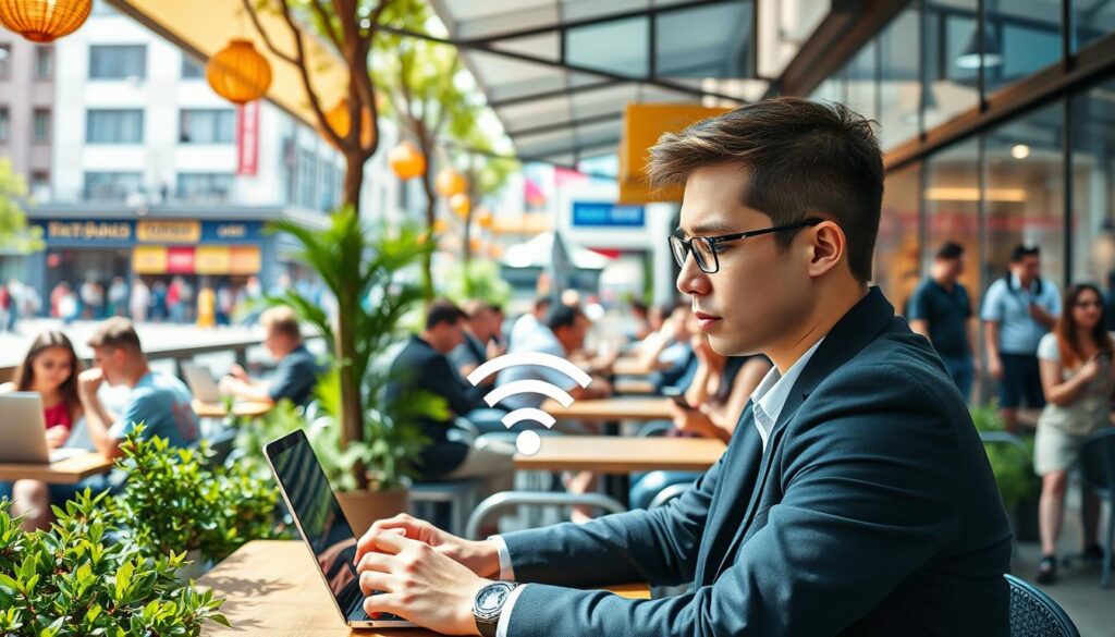 encontrar Wi-Fi grátis perto de você