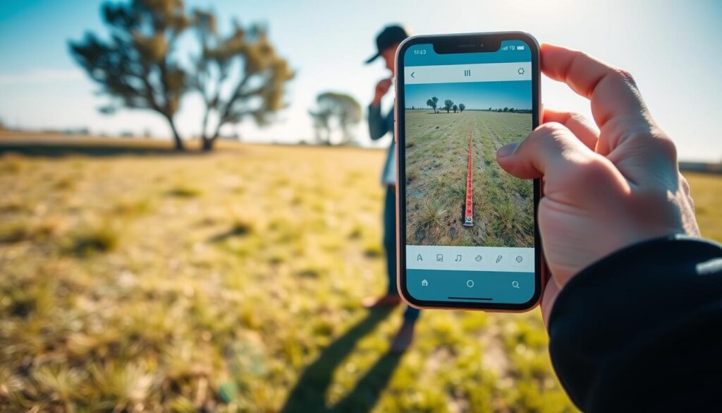 medir terreno pelo celular