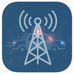 Ícone do app Police Scanner Live
