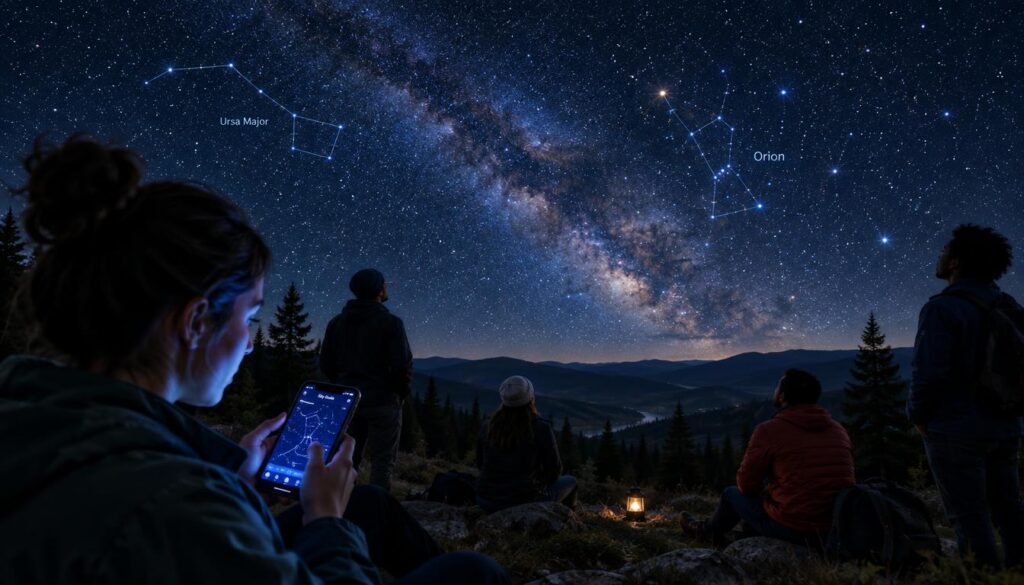 observar estrelas nos Estados Unidos com aplicativo observar estrelas nos Estados Unidos com aplicativo